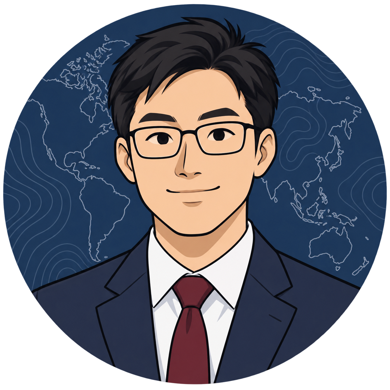 Cartoon scientist placeholder